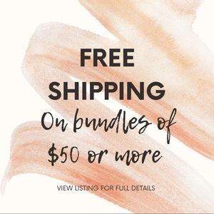 Free Shipping on 50 or more!